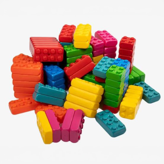 Kleine harde bouwblokken
