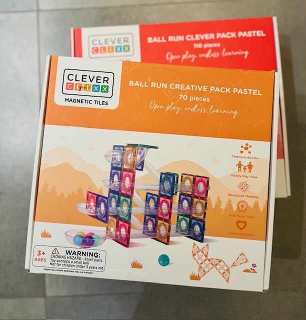 Cleverclixx Ball Run dubbele set (70 + 110 stuks)